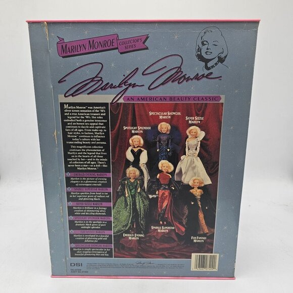 Marilyn Monroe Collectors Series Spectacular Showgirl Barbie Doll Limited Editio - Picture 8 of 8